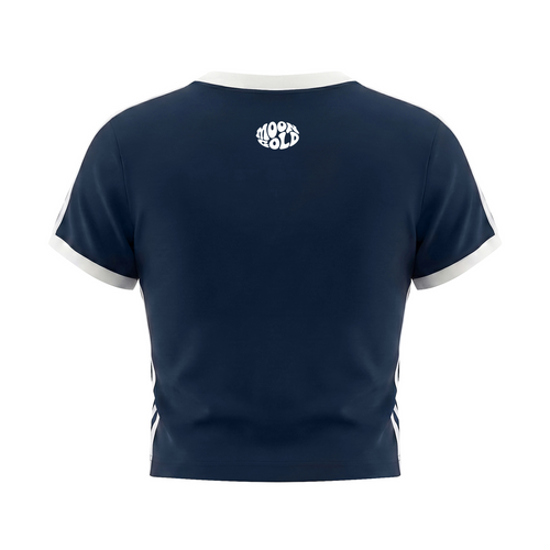 V-Neck Crop T-Shirt