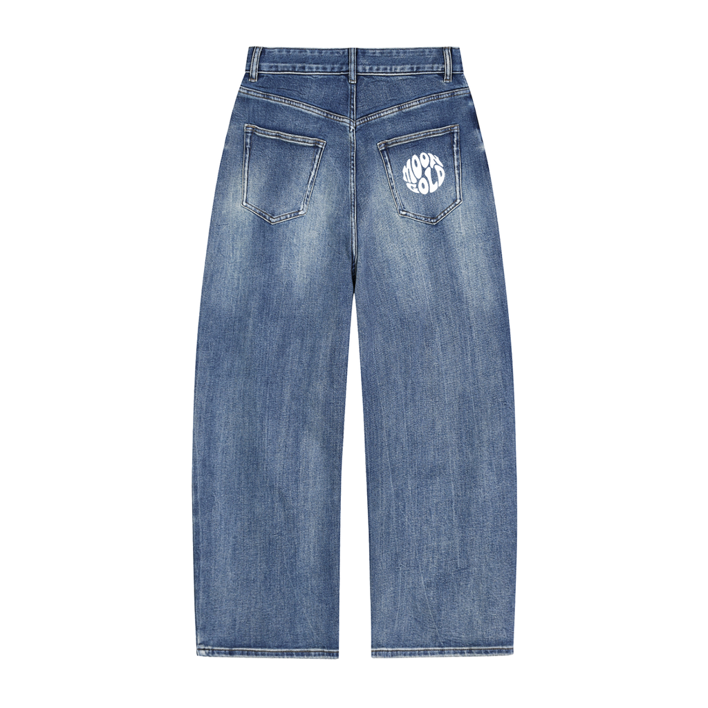 Sun Fade Heavyweight Denim Jeans