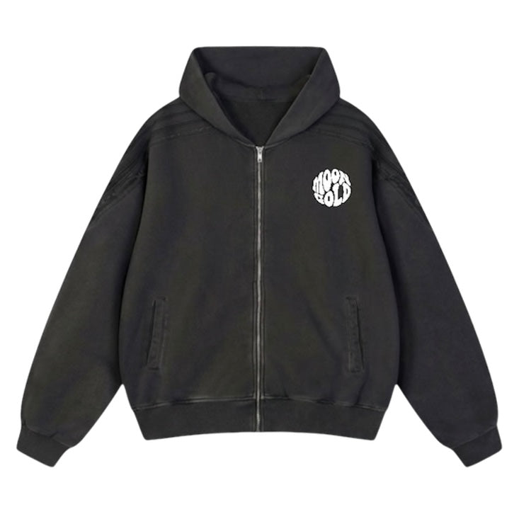Snow Washed Zip Hoodie
