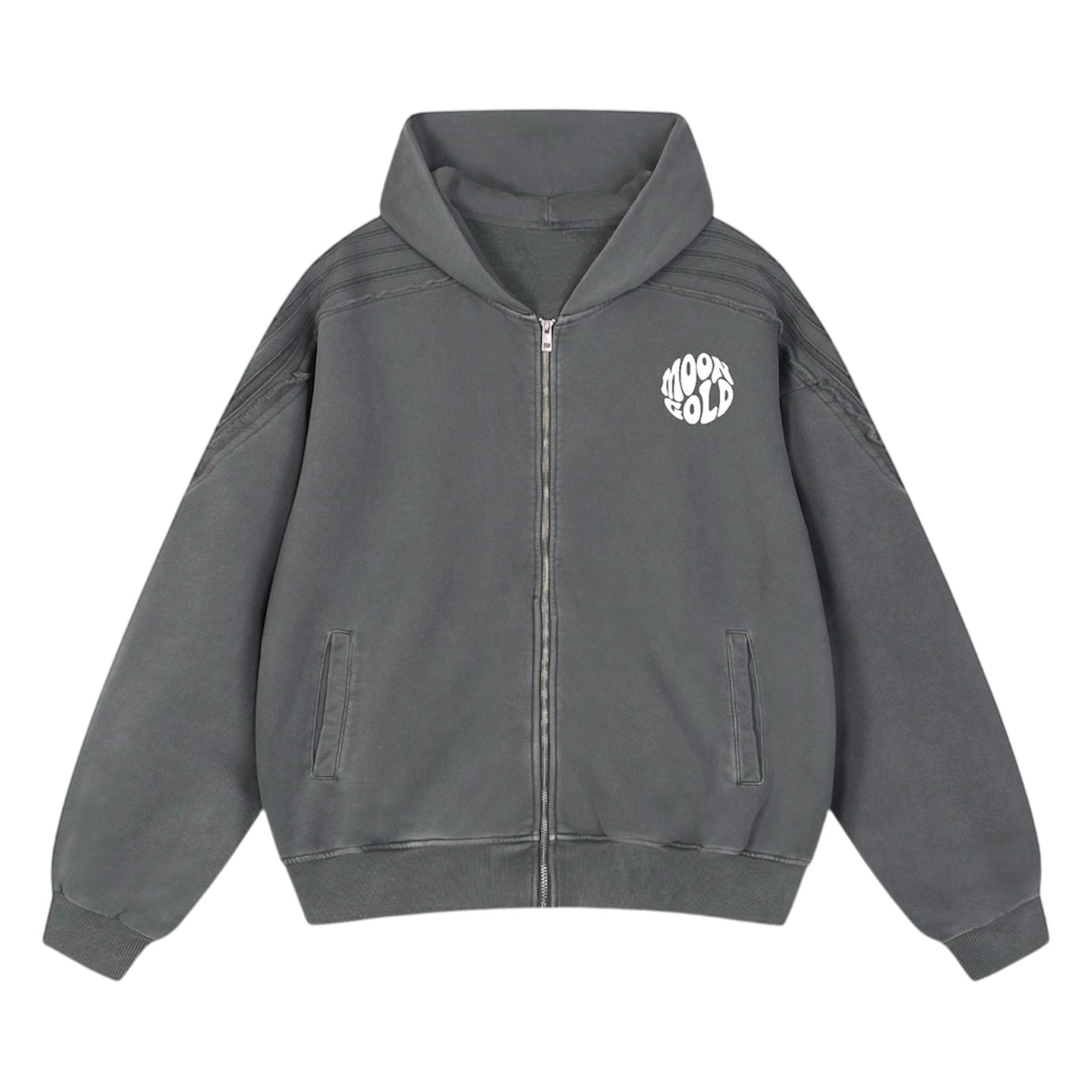 Snow Washed Zip Hoodie