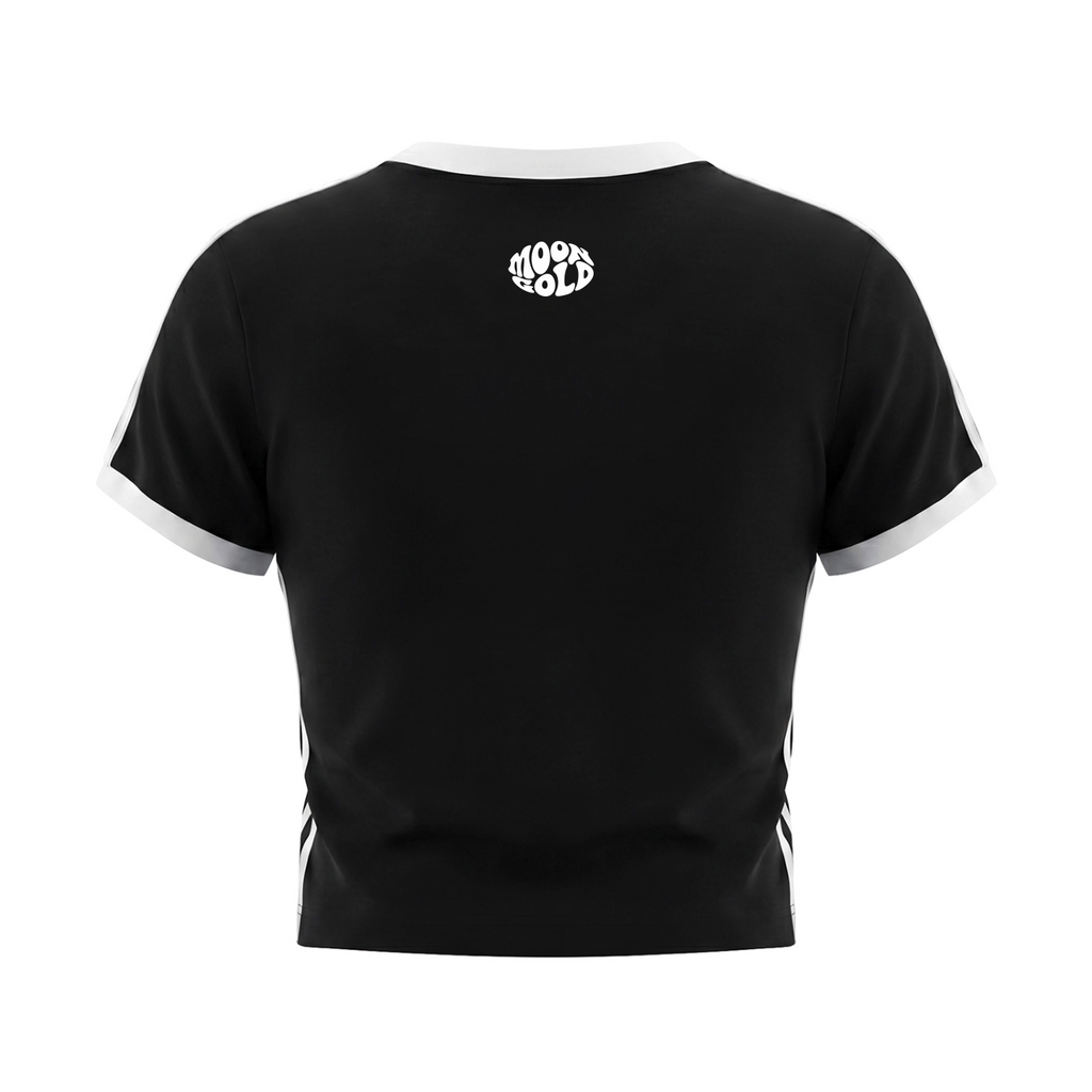 V-Neck Crop T-Shirt