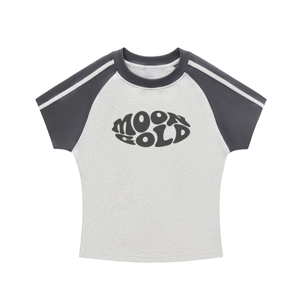 Contrast Stripes Sleeve T-Shirt