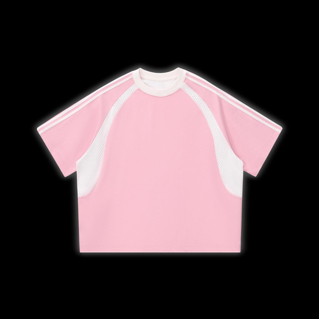Panel Mesh T-shirt