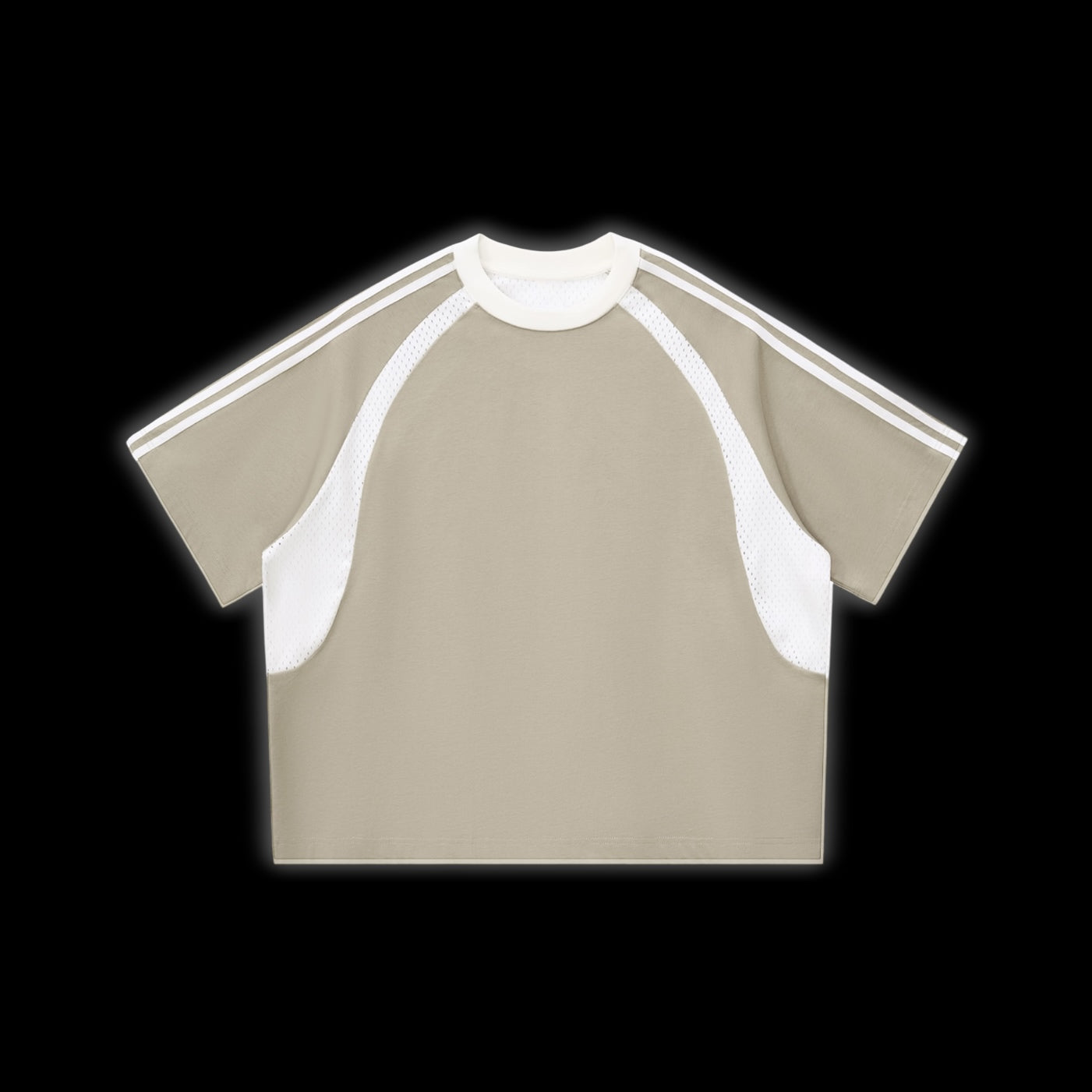 Panel Mesh T-shirt