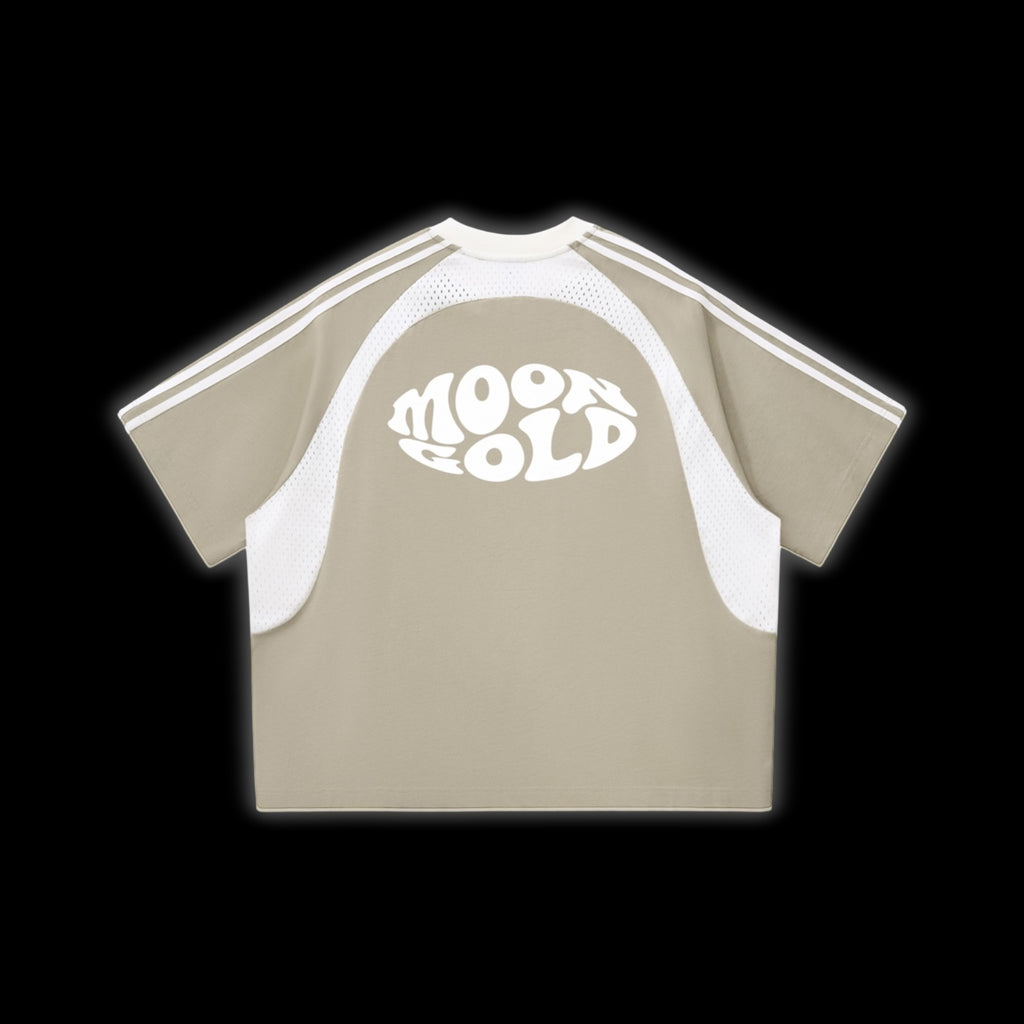 Panel Mesh T-shirt