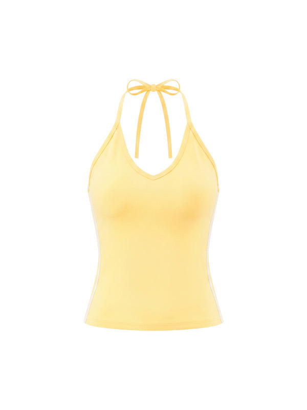 Halter Crop Tank Top