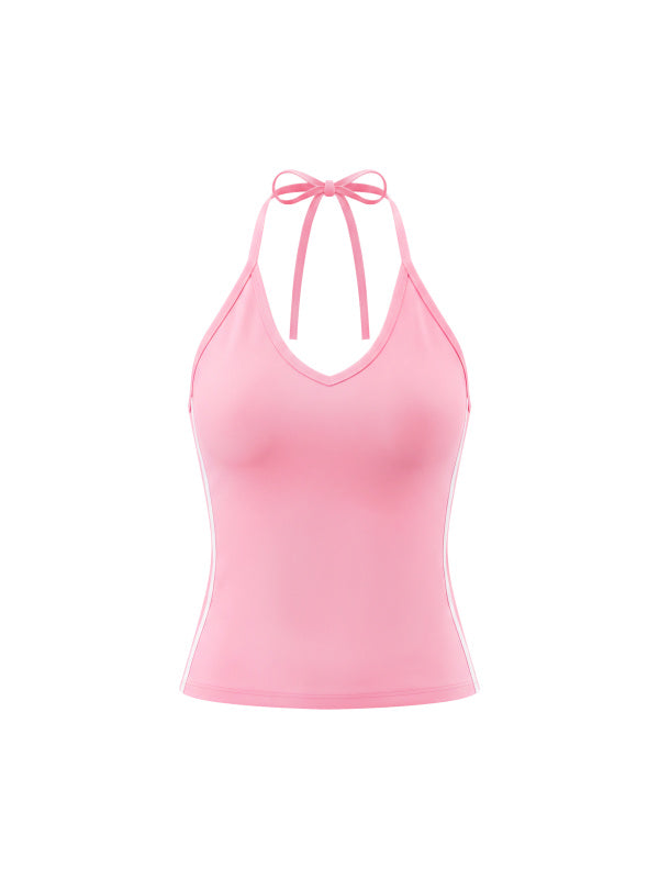 Halter Crop Tank Top