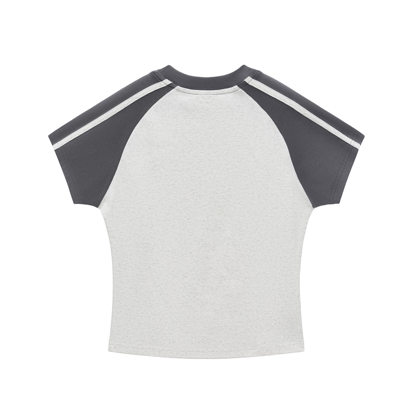 Contrast Stripes Sleeve T-Shirt