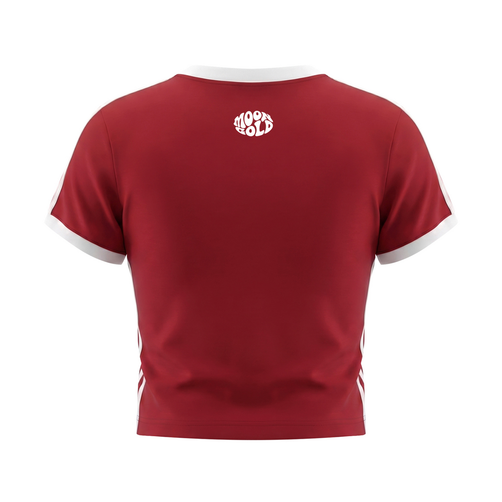 V-Neck Crop T-Shirt