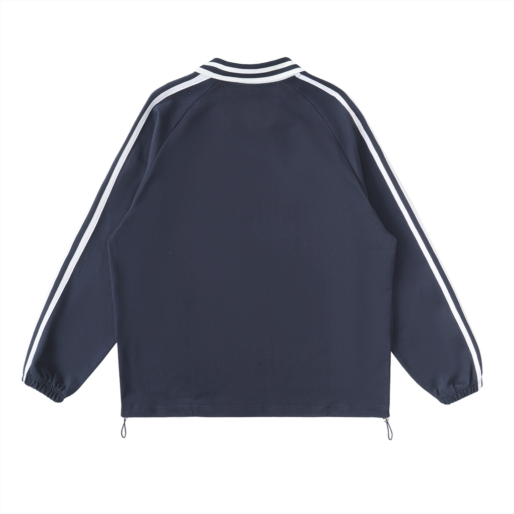 Contrast Striped Sweatshirt
